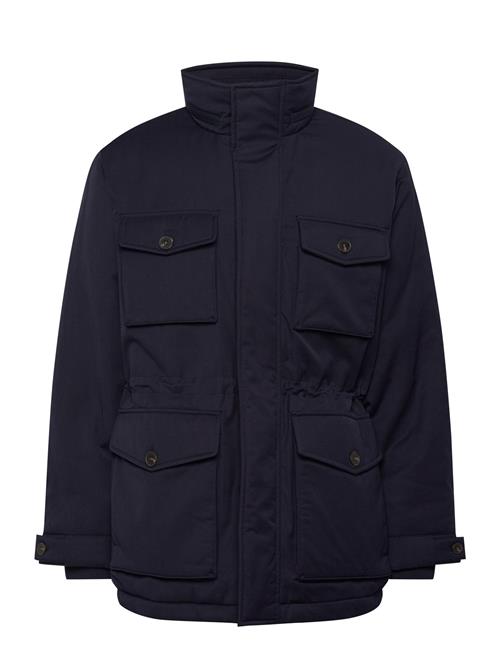 GANT Flannel Field Jacket GANT Navy