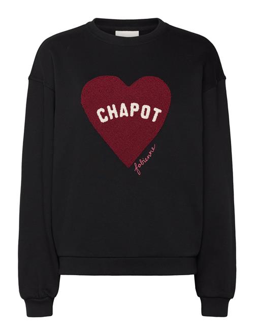 Fabienne Chapot Terry Sport Heart Sweater Fabienne Chapot Black