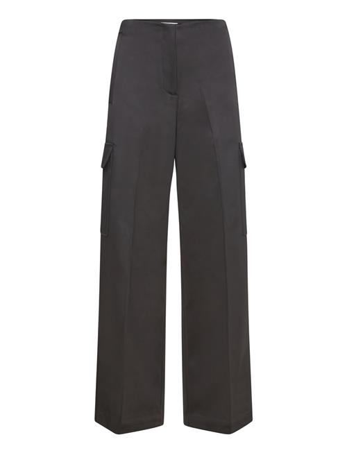 Malina Madilyn Mid High Rise Cargo Pants Malina Black