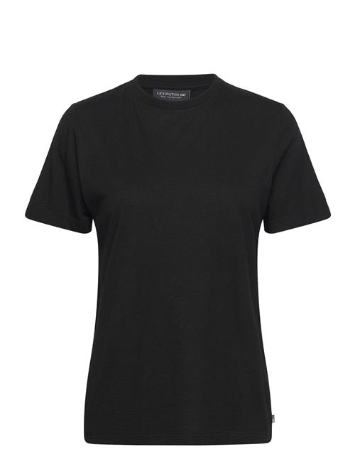 Stephanie Wool Blend Tee Lexington Clothing Black