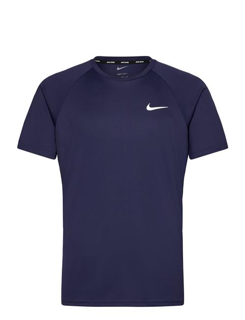 NIKE SWIM Nike Essential Short Sleeve Hydroguard NIKE SWIM Navy