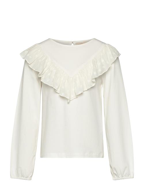 Creamie T-Shirt Ls Creamie White