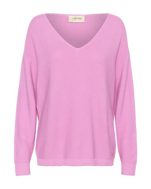 Cream Pullover  lys pink