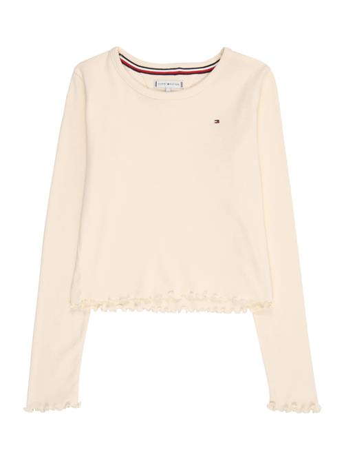 TOMMY HILFIGER Bluser & t-shirts 'SLUB KNIT TOP LS'  beige