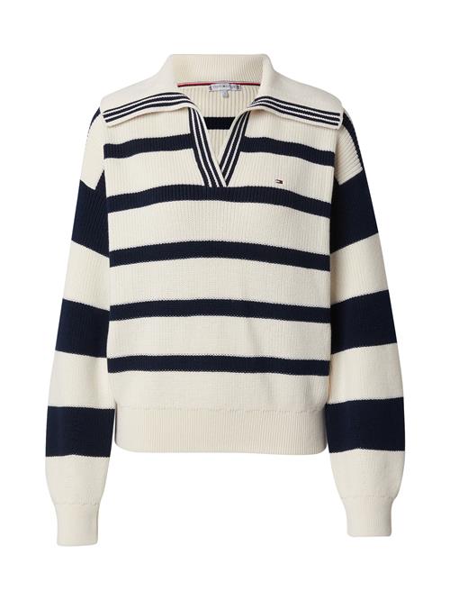 TOMMY HILFIGER Pullover  navy / uldhvid