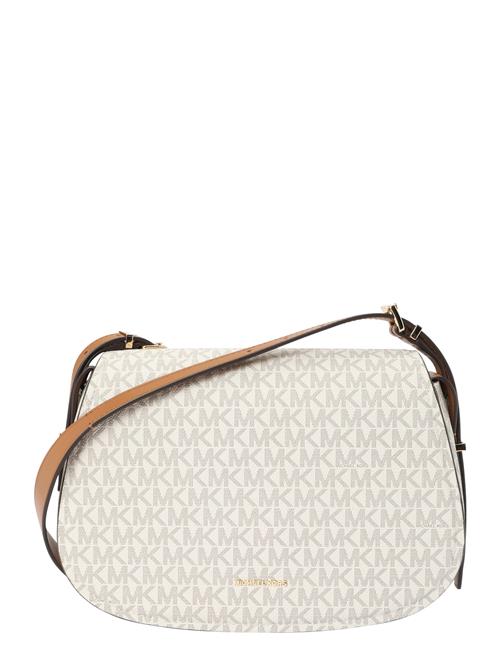 MICHAEL Michael Kors Skuldertaske  creme / brun / guld