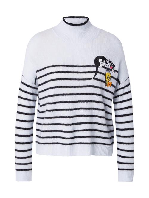 Frogbox Pullover 'Tweet&Sylveste'  lyseblå / gul / sort / hvid