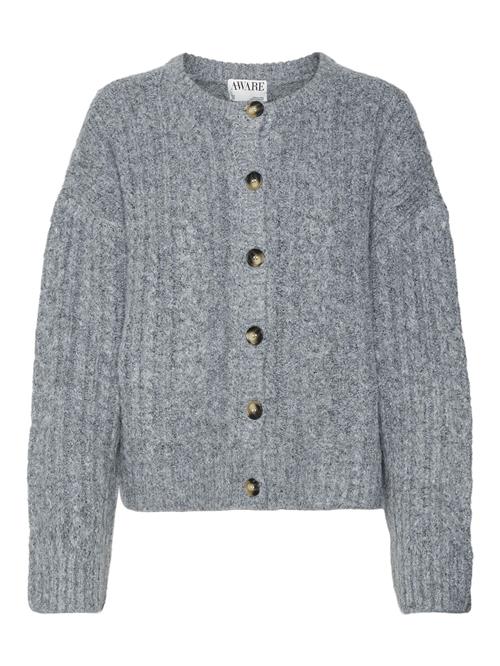 Se VERO MODA Cardigan 'MARGARITA'  grå / grå-meleret ved About You