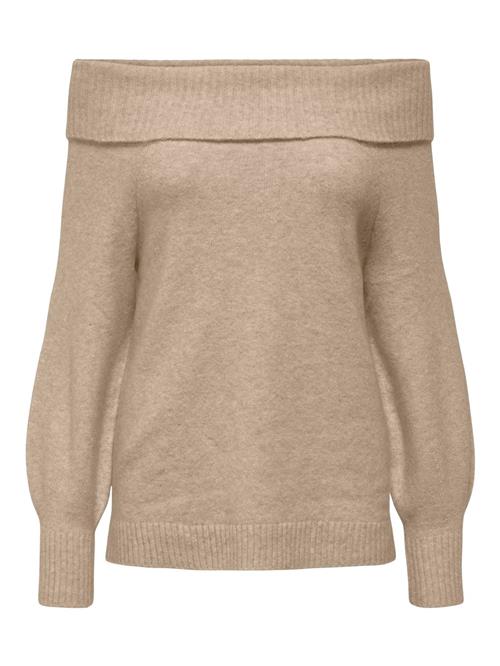 ONLY Pullover 'ONLJeanett'  mørkebeige