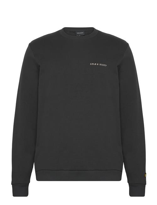 Lyle & Scott Embroidered Crew Neck Sweatshirt Lyle & Scott Grey