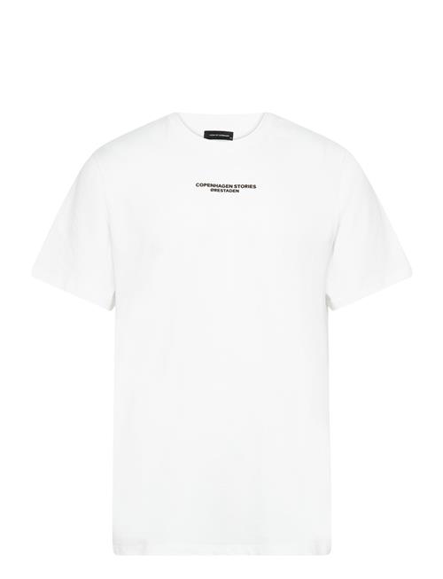 Clean Cut Copenhagen Ørestaden Brygge Cotton Tee Clean Cut Copenhagen White