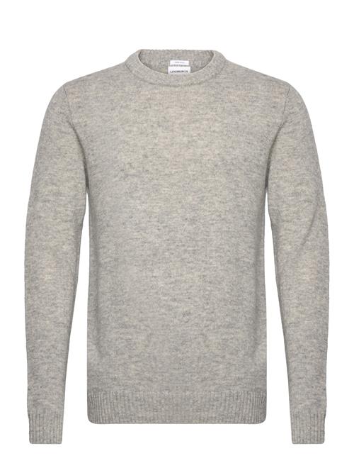 Lambswool O-Neck Knit Lindbergh Grey