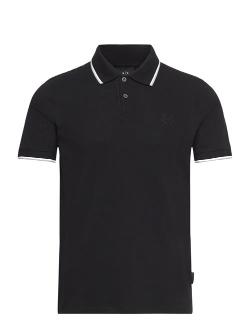 Se Armani Exchange Polo Armani Exchange Black ved Booztlet