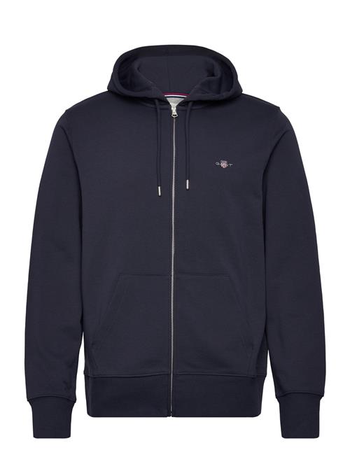 Reg Shield Full Zip Hoodie GANT Navy