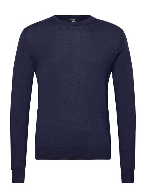 Gmd Merino Silk Crew Hackett London Navy