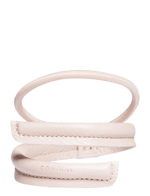 Corinne Leather Band Short Narrow Bendable Corinne Cream