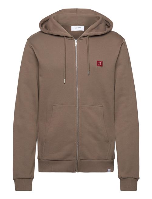 Les Deux Piece Zipper Hoodie Les Deux Beige