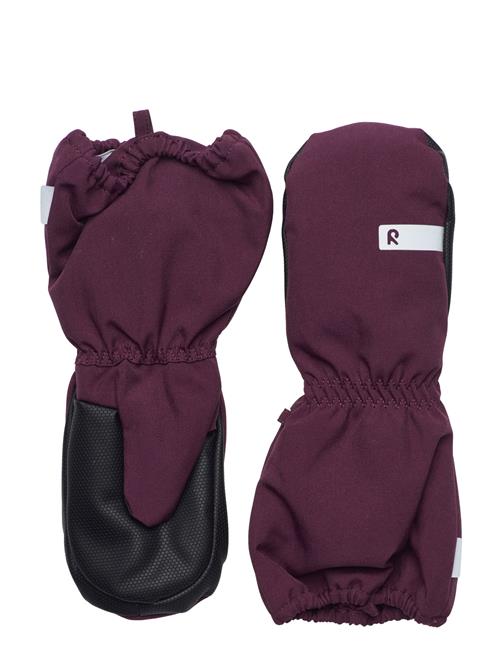 Moffen - Kid's Woven Winter Mittens Reima Purple