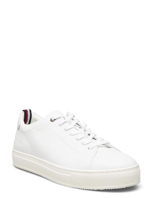 Tommy Hilfiger Premium Cupsole Grained Lth Tommy Hilfiger White