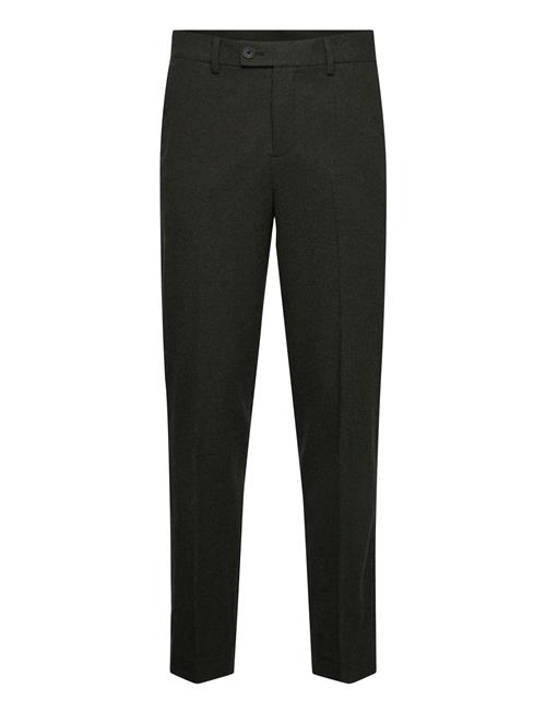 Flannel Wool Blend Formal Pant Lindbergh Khaki