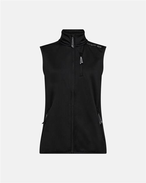 Fleece vest | Polyester | Sort