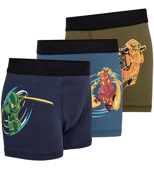 LEGOÂ® Wear LEGOÂ® Ninjago Boxershorts - LWAris 611 - 3-pak - Dark Navy m. Pr