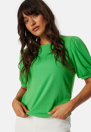 Se Object Collectors Item Objjamie S/S Top Green L ved Bubbleroom