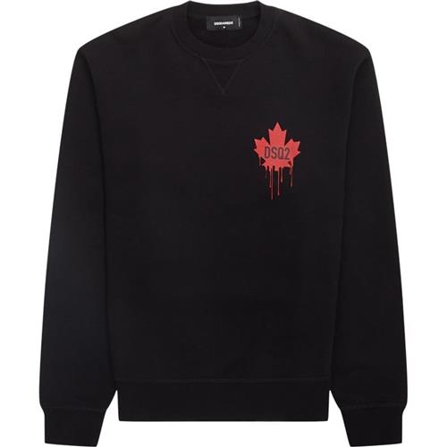 Dsquared2 - Red Maple Leaf Sweatshirt