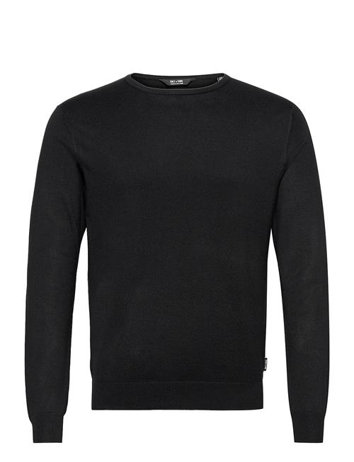 ONLY & SONS Onswyler Life Reg 14 Ls Crew Knit Noos ONLY & SONS Black