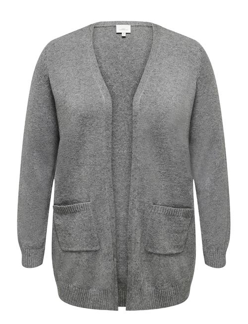 Caresly L/S Open Cardigan Knt ONLY Carmakoma Grey