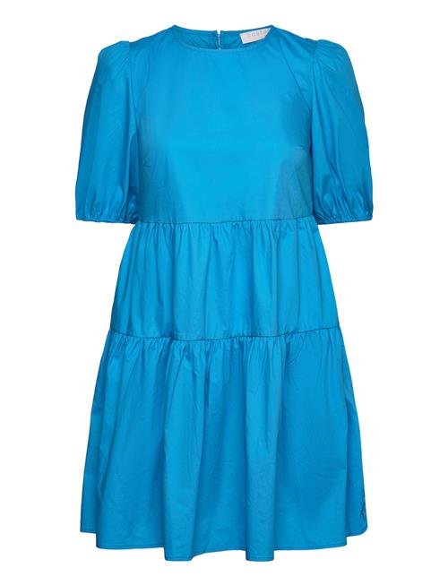 Short Dress With Open Back Coster Copenhagen Blue