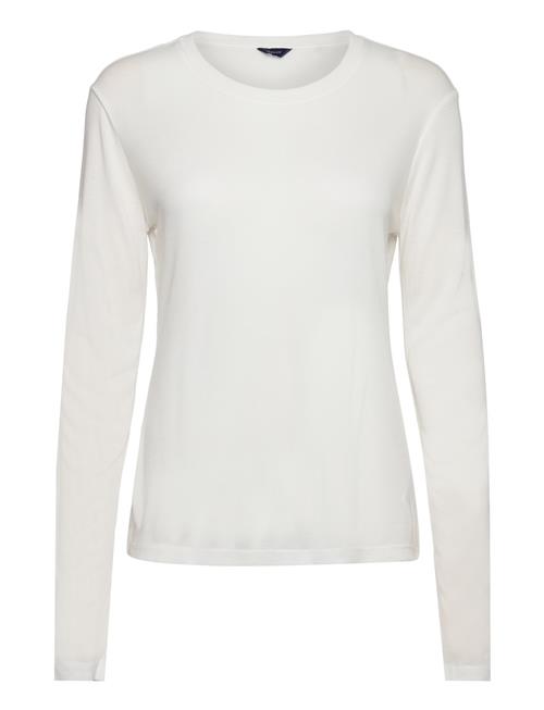 GANT Slim Lightweight Ls T-Shirt GANT White