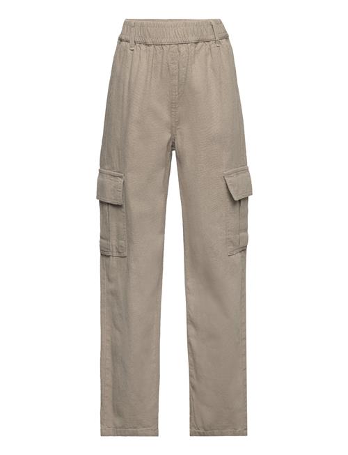 LMTD Nlmnanson Straight Cargo Pant LMTD Beige