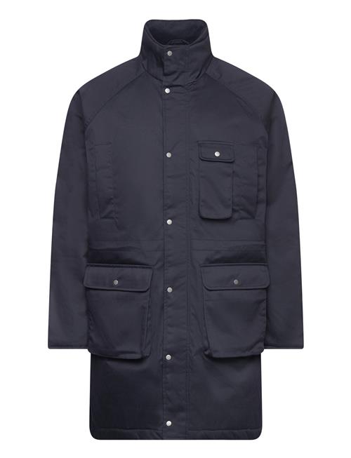 Les Deux Montana Parka Coat Les Deux Navy