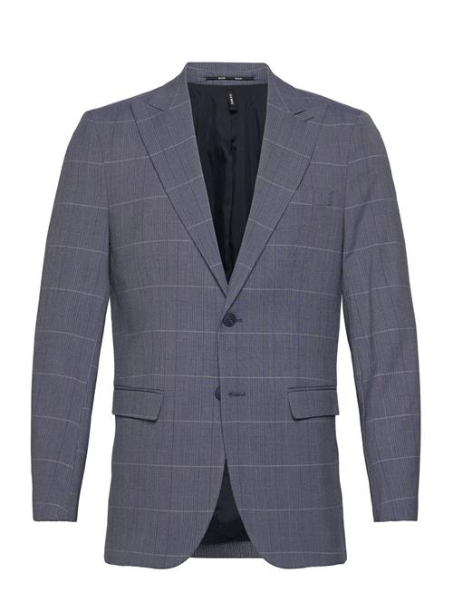 Slhslim-Liam Blue Check Blz Flex Selected Blue