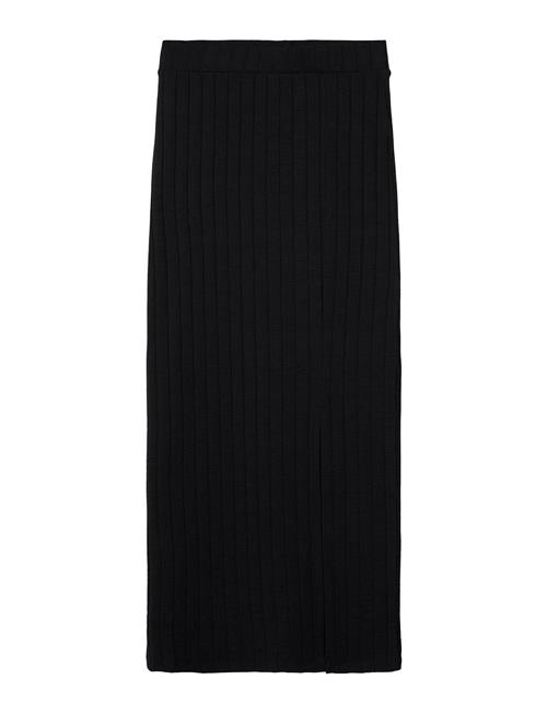 LMTD Nlflunne Long Slim Skirt LMTD Black