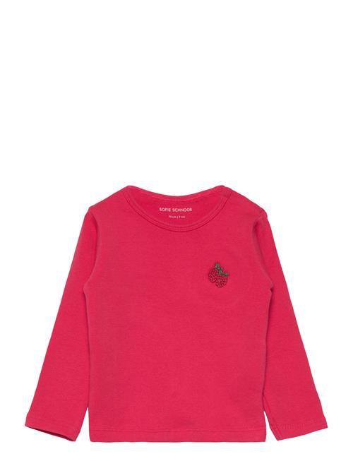 T-Shirt Longsl Sofie Schnoor Baby And Kids Red