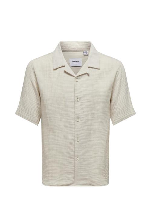 ONLY & SONS Onskyle 0158 Ss Shirt ONLY & SONS Cream