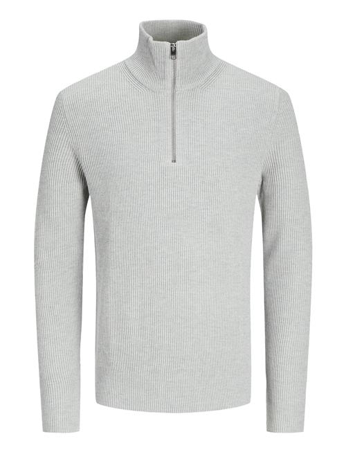 Jack & Jones Jjeperfect Knit Half Zip Sn Jack & J S Grey