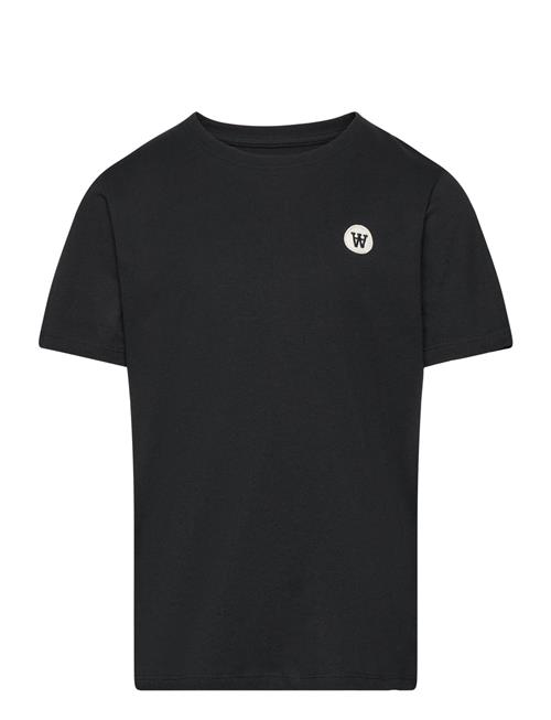 Double A by Wood Wood Ola Kids T-Shirt Gots Double A By Wood Wood Black