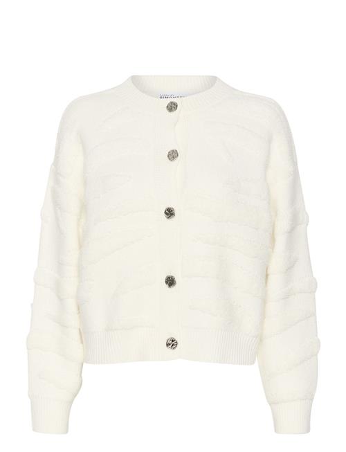 Karen By Simonsen Kbrosanne Cardigan Karen By Simonsen White