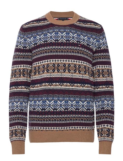 Tommy Hilfiger Gifting Wool Blend Fairisle C Nk Tommy Hilfiger Blue