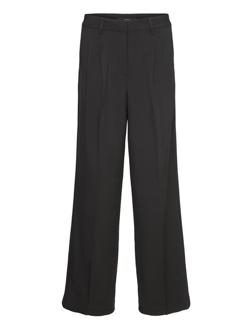 Vero Moda Vmrita Mw Wide Dad Pant Noos Vero Moda Black