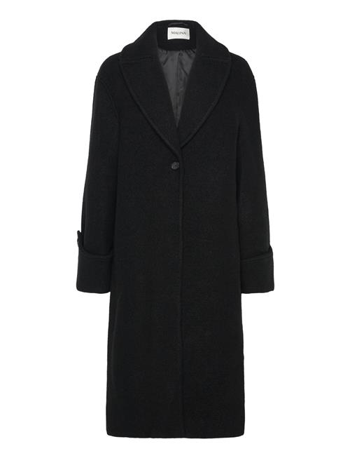 Malina Lucy Over D Wool Blend Coat Malina Black