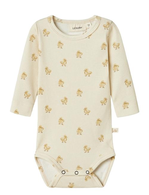 Lil'Atelier Nbnlavo Emo Ls Slim Body Lil Lil'Atelier Yellow