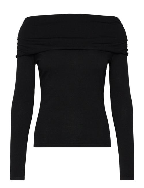 Off Shoulders Sweater Mango Black