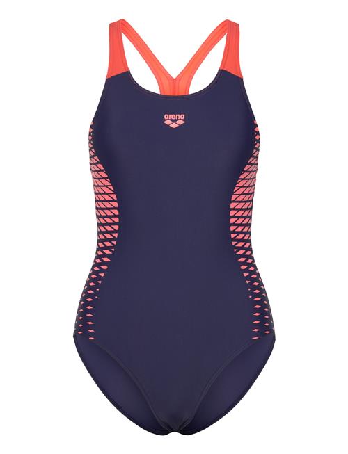 Arena Women's Arena Openings Swimsuit V Back Lb Black-Tu Arena Navy