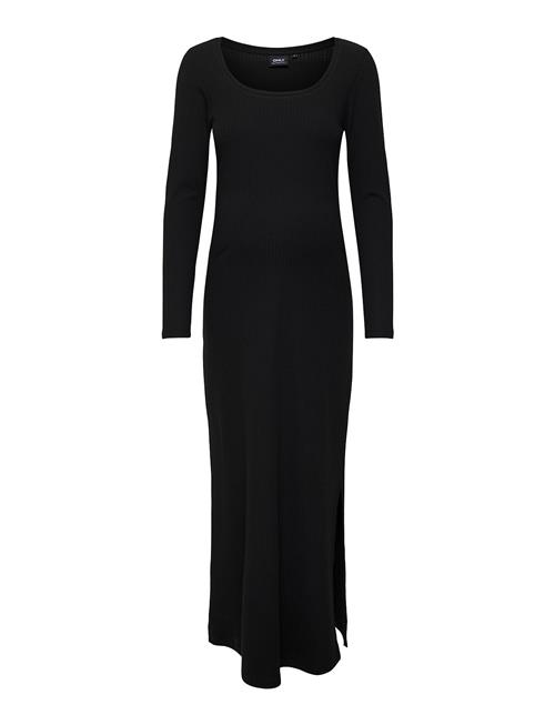 Only Maternity Olmnella L/S Long Dress Jrs Only Maternity Black