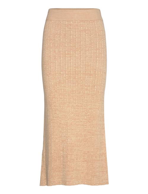 MAUD Synne Marled Skirt MAUD Beige