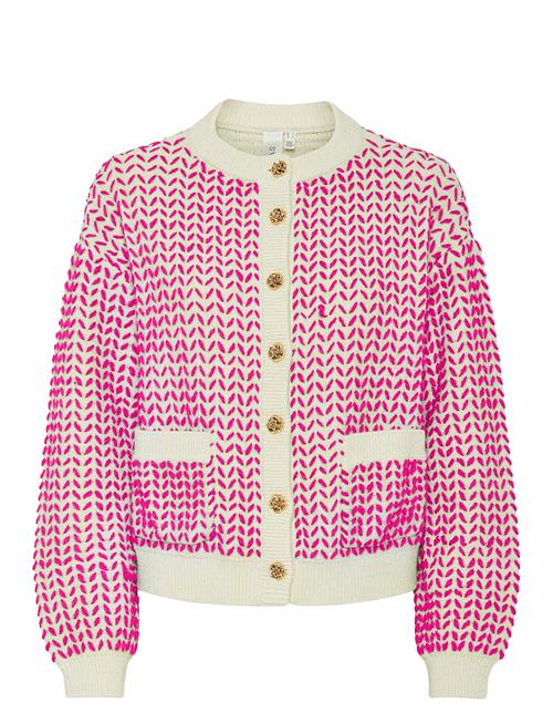 YAS Yasgea Ls Knit Cardigan YAS Pink